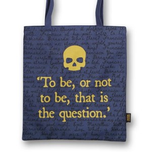 SHPRWS02 Shopper Recycled Cotton - Shakespeare Hamlet